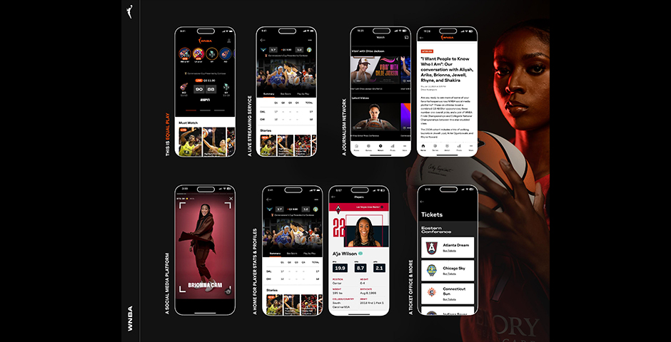 WNBA Mobile App | People's Voice Winner | 2024 The Webby Awards