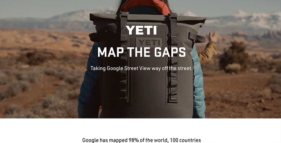 YETI: Map The Gaps | People's Voice Winner | 2024 The Webby Awards