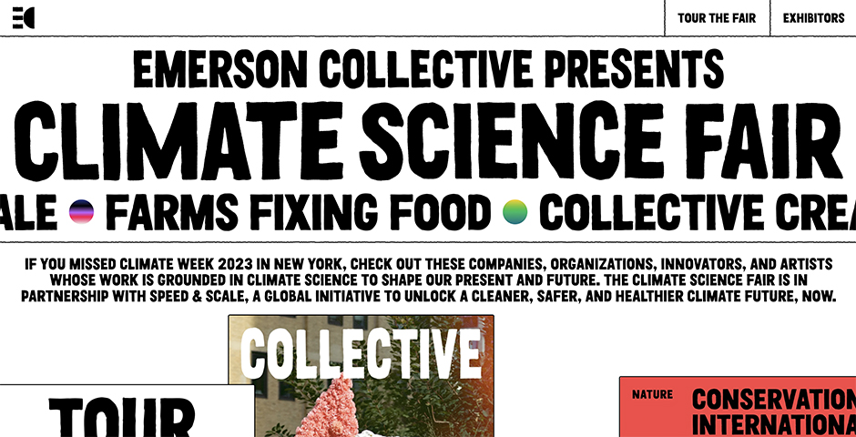 Emerson Collective Presents Climate Science Fair | 2 Wins | 2024 The ...