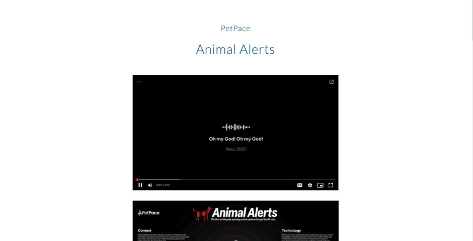 Animal Alerts | The Webby Awards