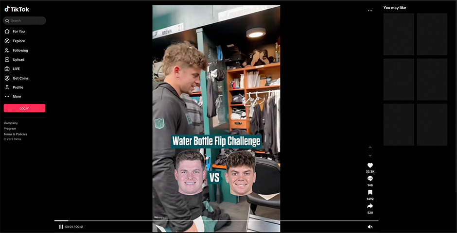 Philadelphia Eagles Locker Room Competitions