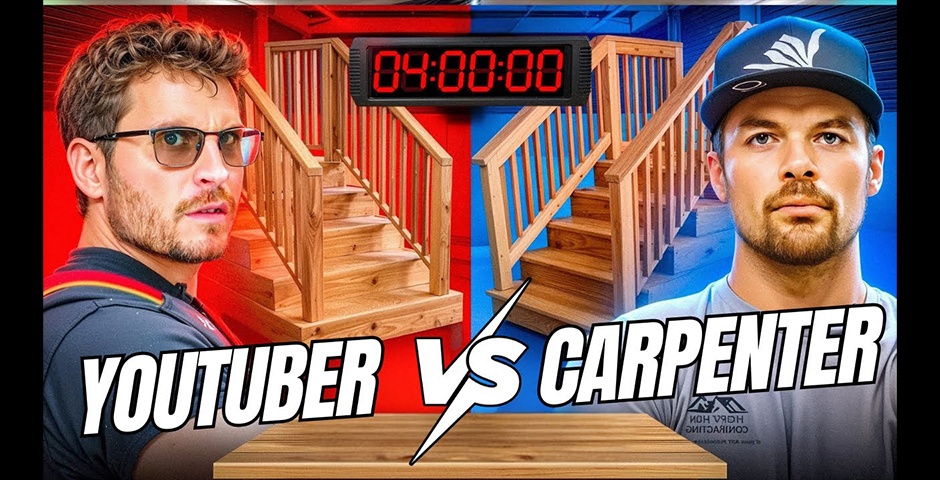 Youtuber Vs Real Carpenter