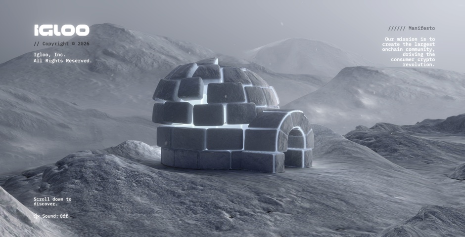 Igloo Inc | Webby Winner, Nominee | 2026 The Webby Awards