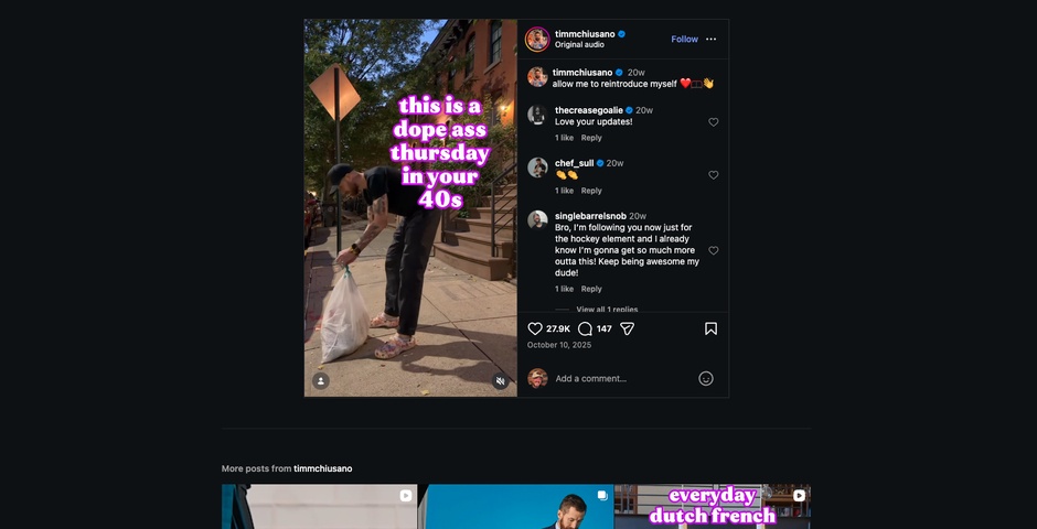 Timm Chiusano | Webby Winner | 2026 The Webby Awards