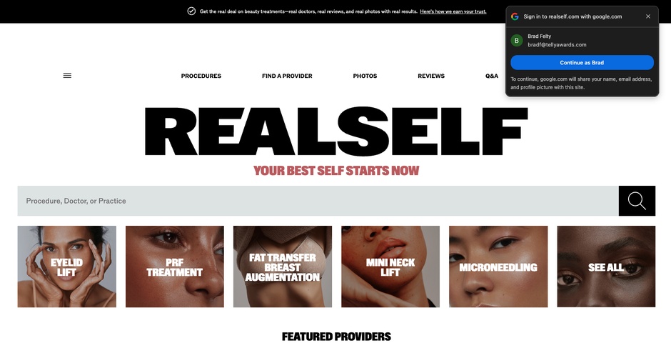 RealSelf 2.0 | Webby Winner | 2026 The Webby Awards