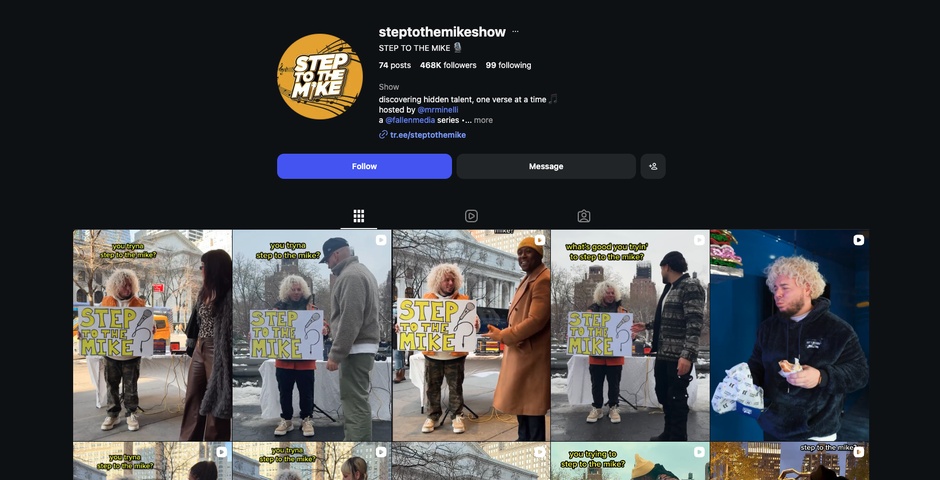 Step to the Mike | 2 Wins | 2026 The Webby Awards