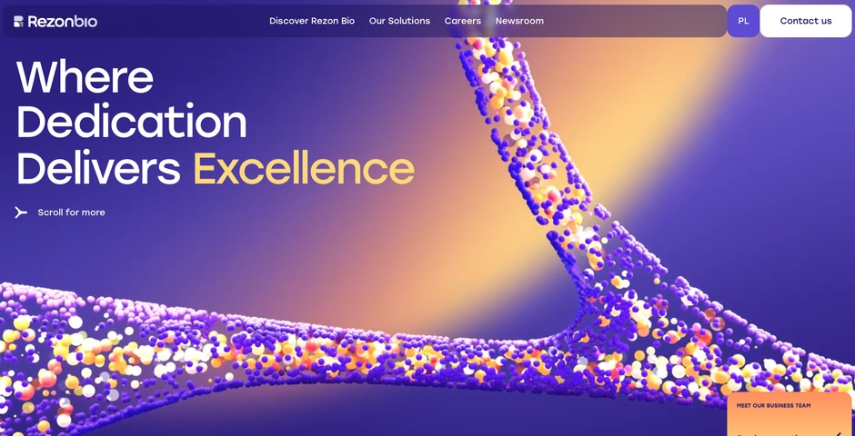 Rezon Bio | Honoree | 2026 The Webby Awards