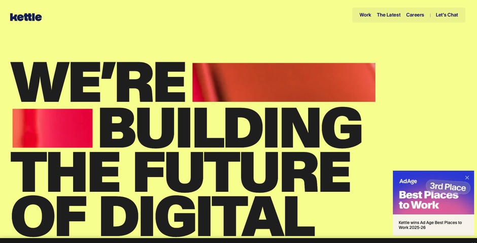 Kettle: Building the future of digital | The Webby Awards