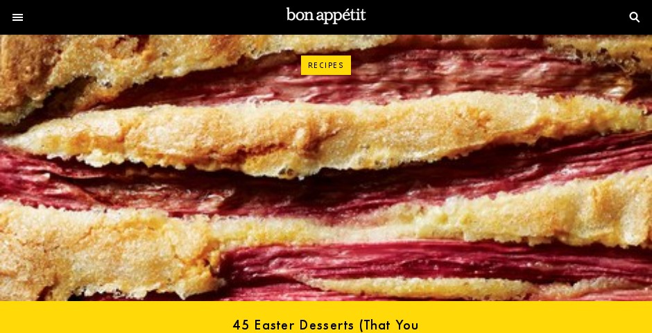 Nominee - Bon Appétit