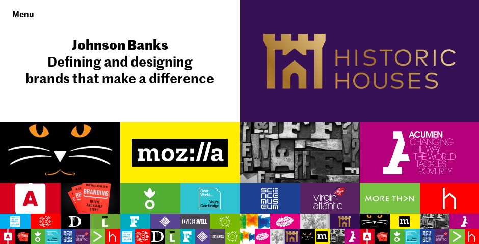 Nominee - Johnson Banks website