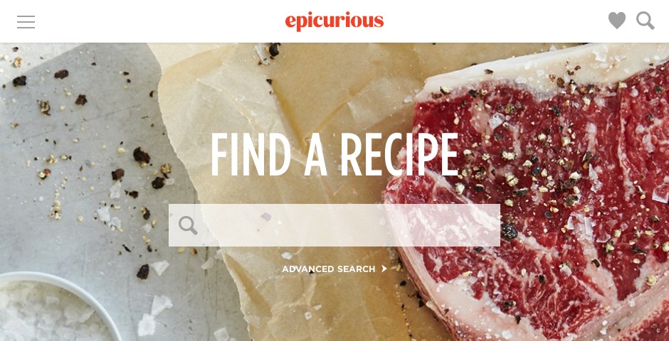 People's Voice / Webby Award Winner - Epicurious