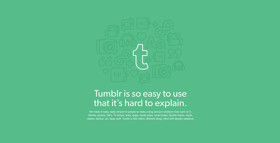 Webby Award Winner - Tumblr