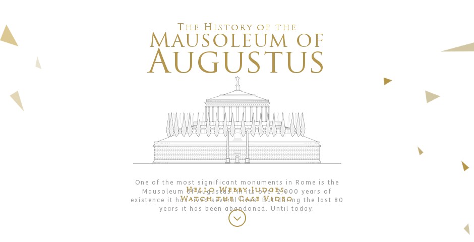 Nominee - THE HISTORY OF THE MAUSOLEUM OF AUGUSTUS