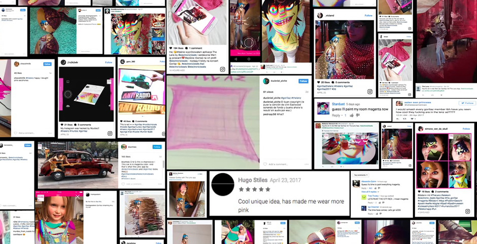 Webby Award Winner - Magenta Unleashed
