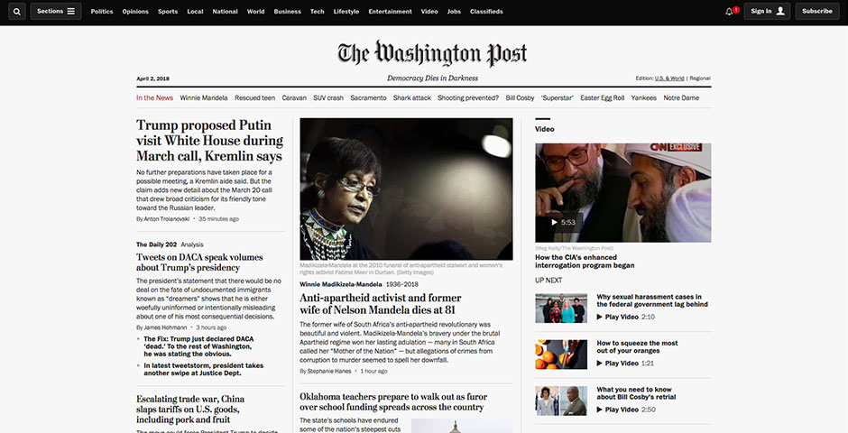 Nominee - The Washington Post