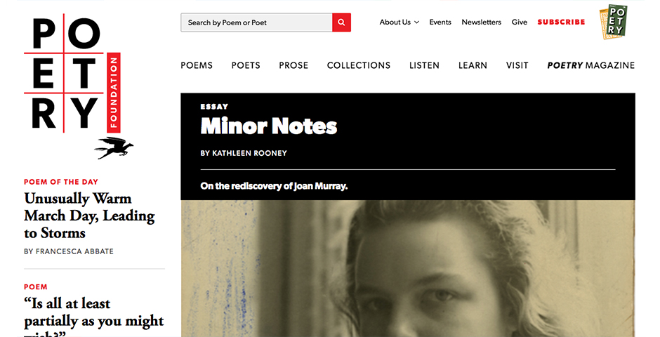Nominee - The Poetry Foundation