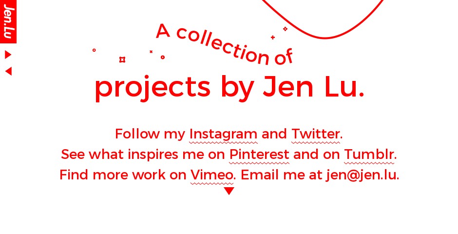 Webby Award Winner - Jen.Lu