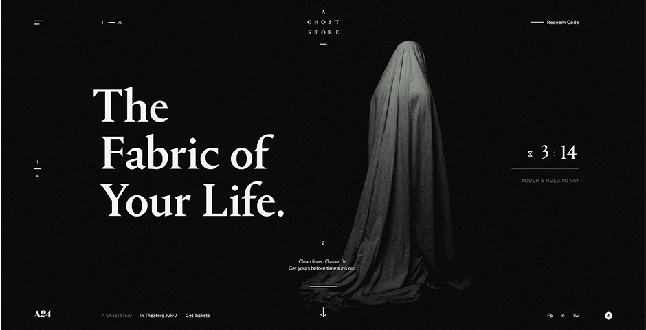 Webby Award Winner - A Ghost Store