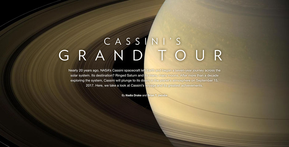 People's Voice - Cassini’s Grand Tour