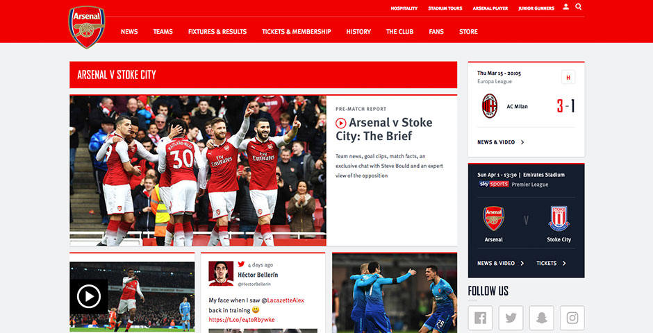 People's Voice - Arsenal Football Club Digital Experience