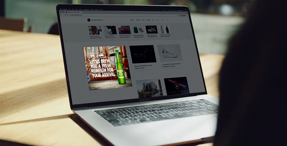 Webby Award Winner - A ’Dam Fresh Heineken