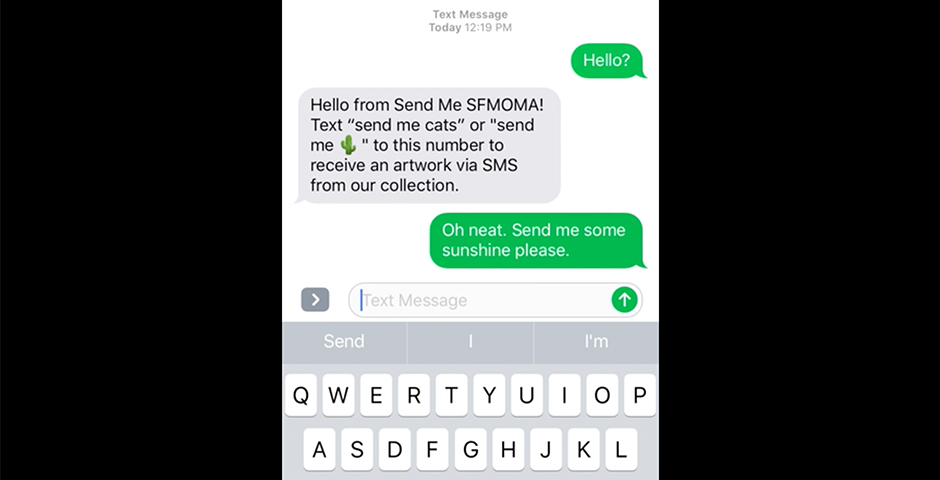 Nominee - Send Me SFMOMA