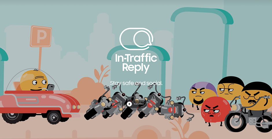 Nominee - In-Traffic Reply – Samsung Benelux
