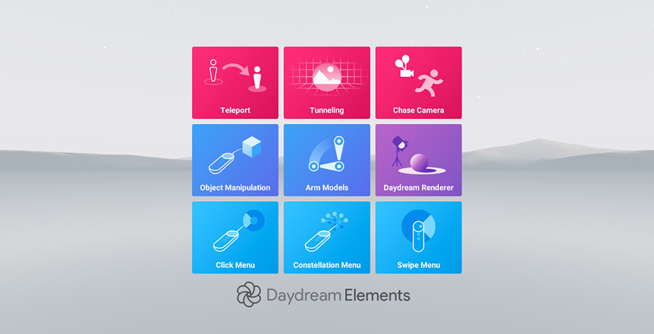 Webby Award Winner - Daydream Elements