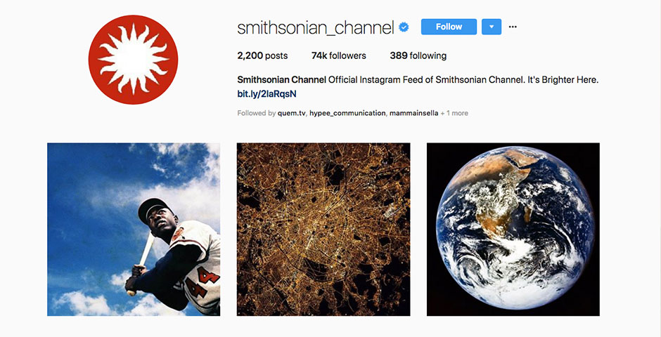 Nominee - Smithsonian Channel Social Media