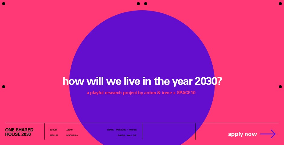 Webby Award Winner - One Shared House 2030