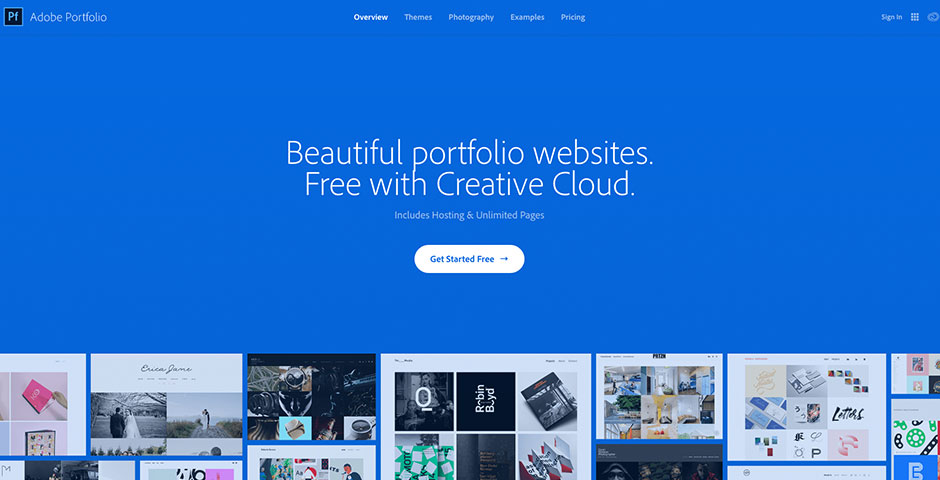 Nominee - Adobe Portfolio