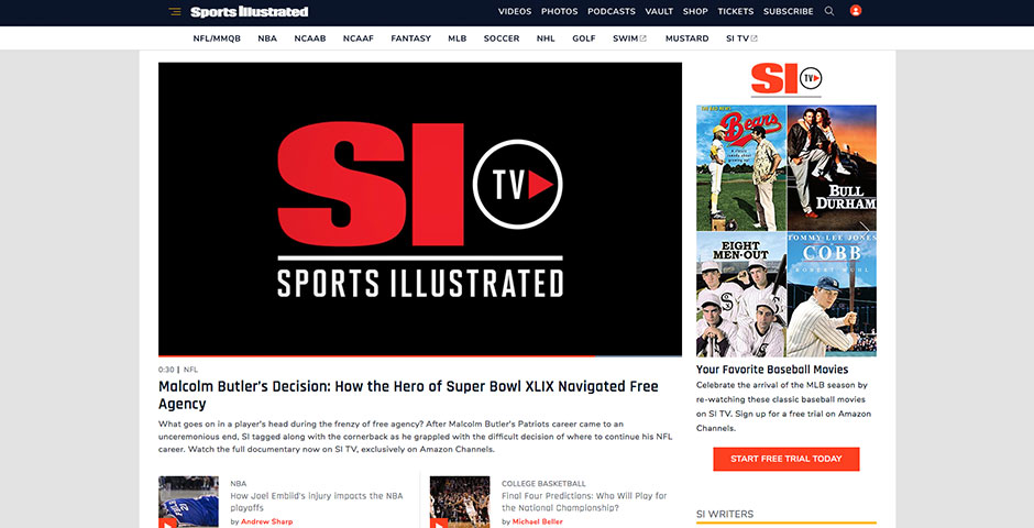 Nominee - Sports Illustrated