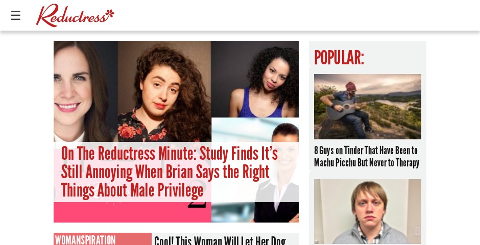 Webby Award Winner - Reductress