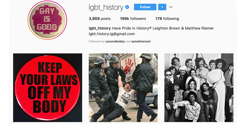Nominee - @lgbt_history