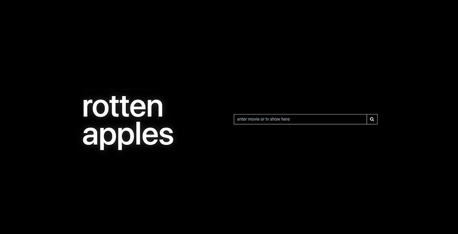 Webby Award Winner - The Rotten Apples