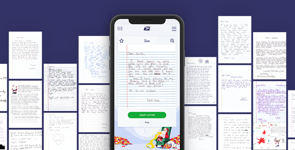 Webby Award Winner - USPS Operation Santa
