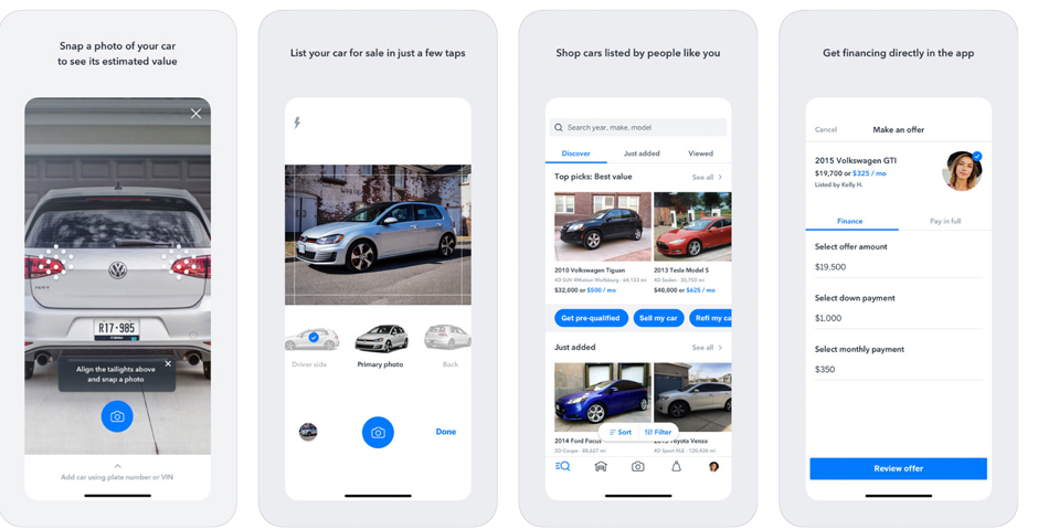 Nominee - Blinker App: Buy, Sell, Finance and Learn about Cars with the Snap of a Photo in CO, TX and FL