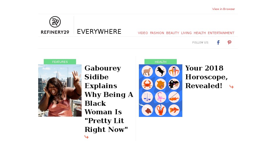 Nominee - Refinery29 Everywhere