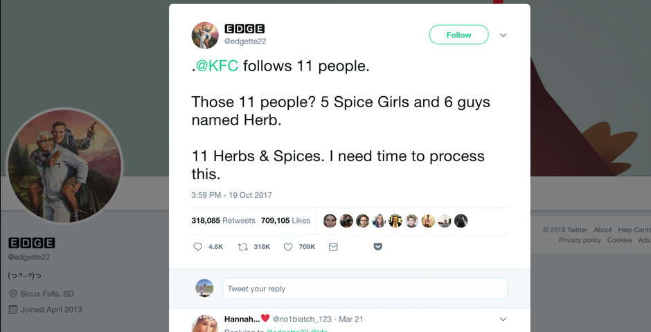 Nominee - 11 Herbs & Spices