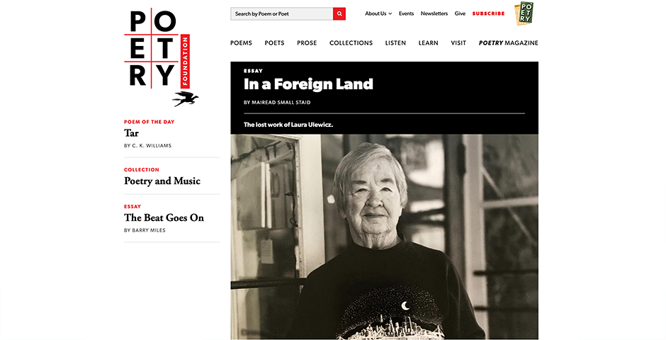 Webby Award Winner - Poetry Foundation