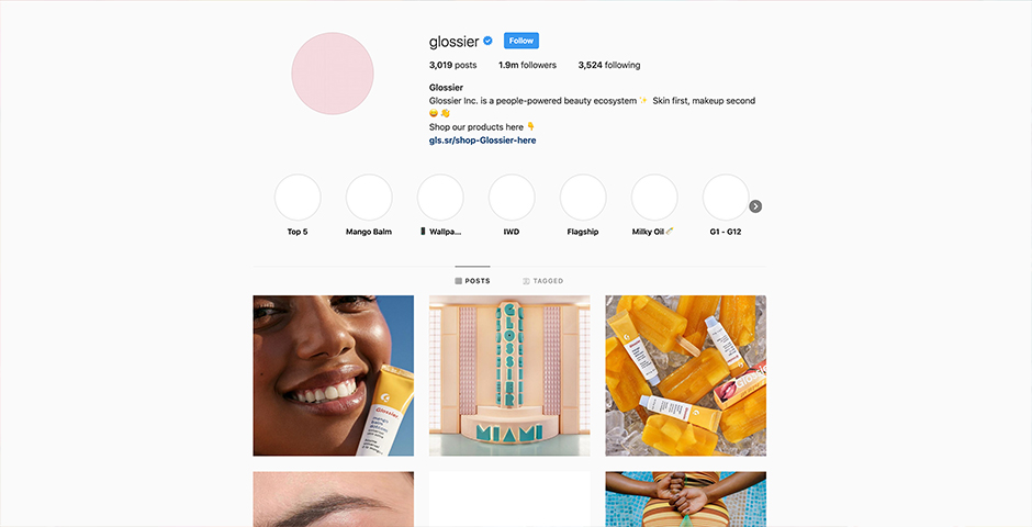 Nominee - Glossier
