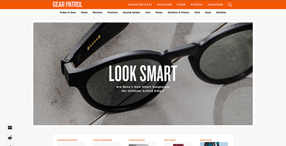 Honoree - Gear Patrol Website