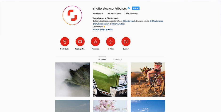 Nominee - Shutterstock Contributors