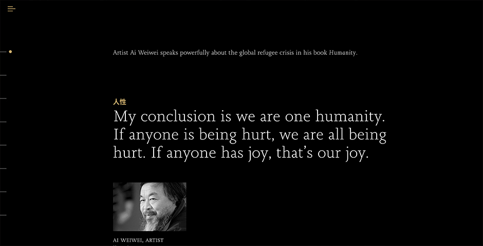 Nominee - Ai Weiwei’s Humanity