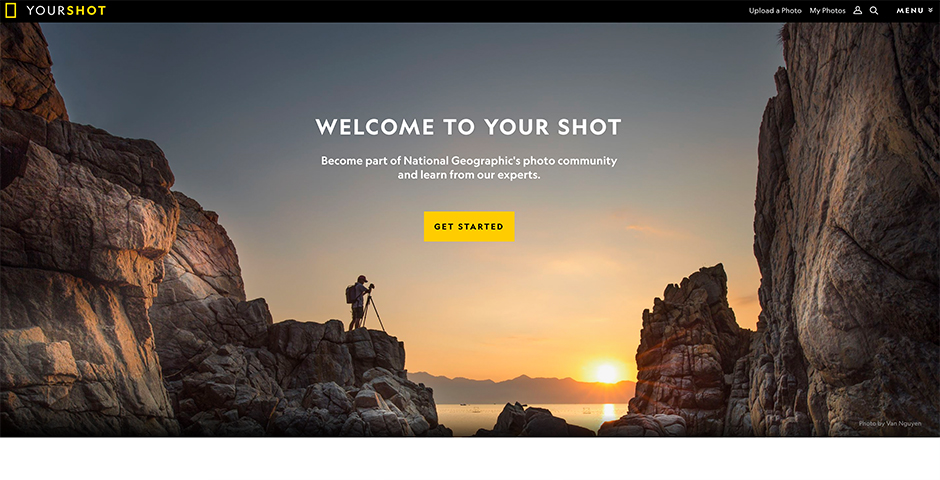National Geographic Your Shot -- The Webby Awards
