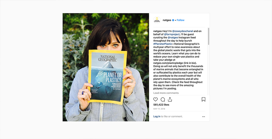 Webby Award Winner - National Geographic’s Plastics Issue
