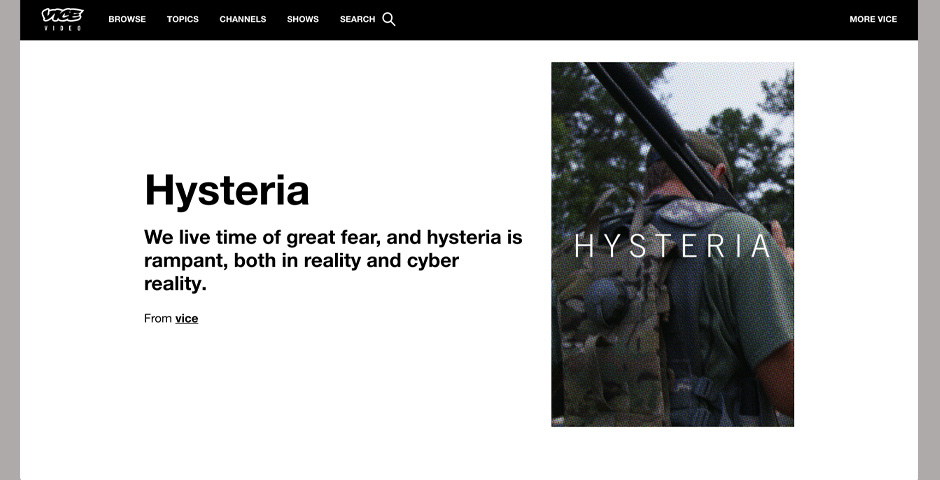 Nominee - Hysteria