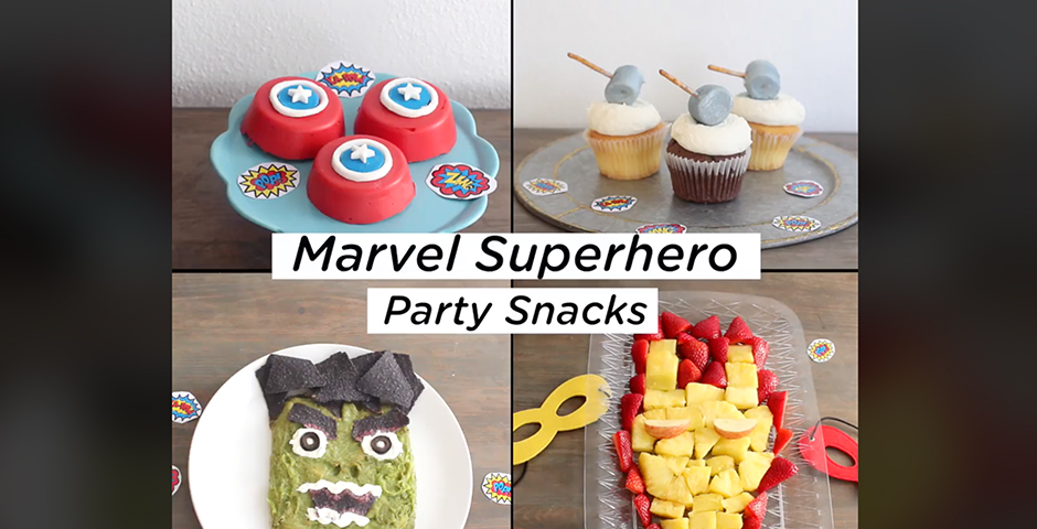 People's Voice / Webby Award Winner - Avengers Superhero Party Snacks