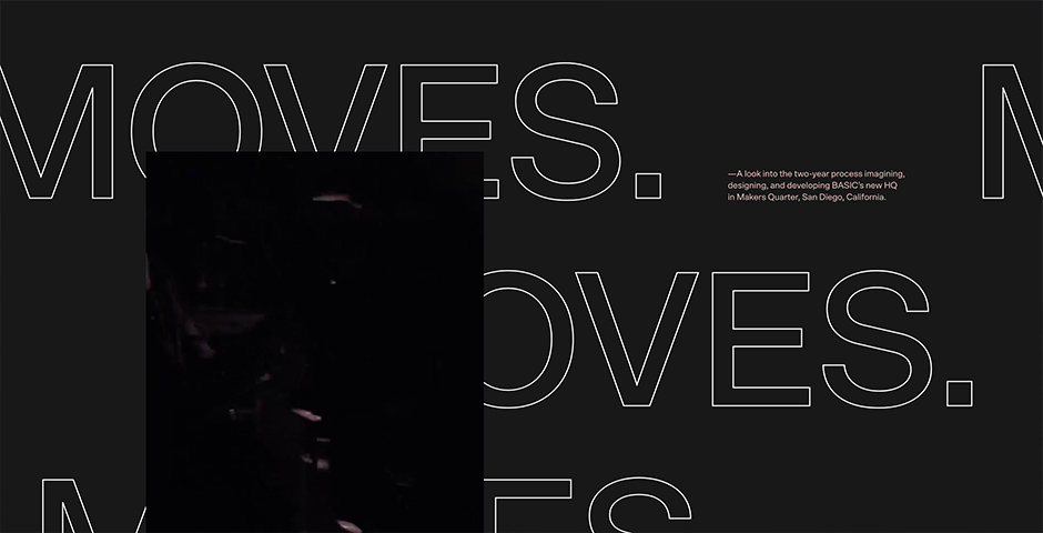 Webby Award Winner - BASIC® — MOVES.