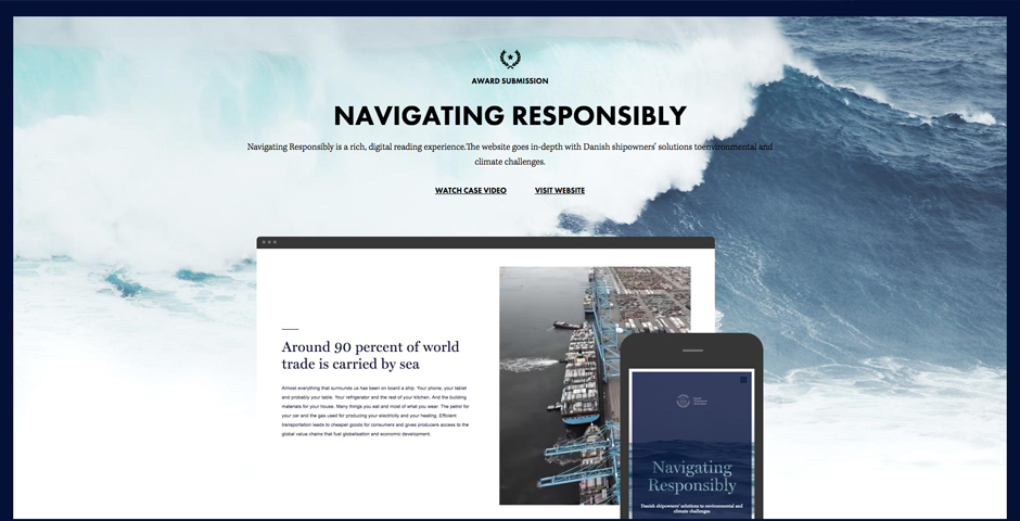 Honoree - Navigating Responsibly – Danish Shipowners Organisation